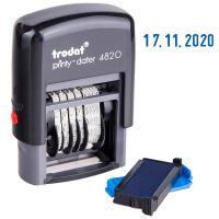 ����� ��������� Trodat 4820 Bank, 22*4�� �������, 1���., 4��