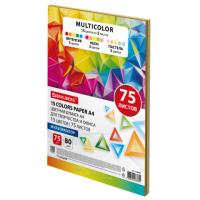 ������ ������� 15 ������ BRAUBERG MULTICOLOR �4, 80 �/�2, 75 �., (15 ������ x 5 ������), 116647