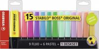 ����� ����������������� STABILO BOSS ORIGINAL ���������� 15 ��