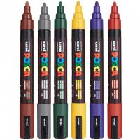 .������ POSCA PC-5M, ����, 1.8 - 2.5 ��, ���������� ����������(����� ����� 19)