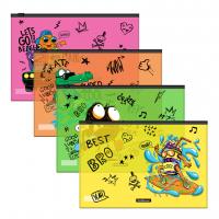 Zip-����� ����������� ErichKrause� Funny Monsters, B5 ������� (� ������ �� 12 ��.)