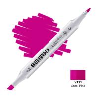 SKETCHMARKER (2 ����:������ � ������,),���� �������:Steel Pink (������� �����), �������: SM-V111