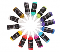 Allcity �������� Acrylic Permanent paint yellow 100��.