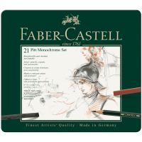 ����� �������������� ������� Faber-Castell Pitt Monochrome, 21 �����, 112976