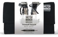 ����� �������� SKETCHMARKER BRUSH Fashion design 24�� ������ ������ + ����� ����������