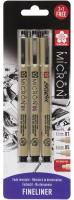 ����� ����������� ����� Pigma Micron 3�� (0.25�� 0.45�� + ����� Pigma Brush)