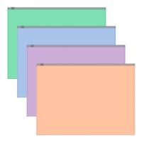 Zip-����� ����������� ErichKrause Matt Pastel Bloom, A4, ������������, ������� (� ������ �� 12 ��.)