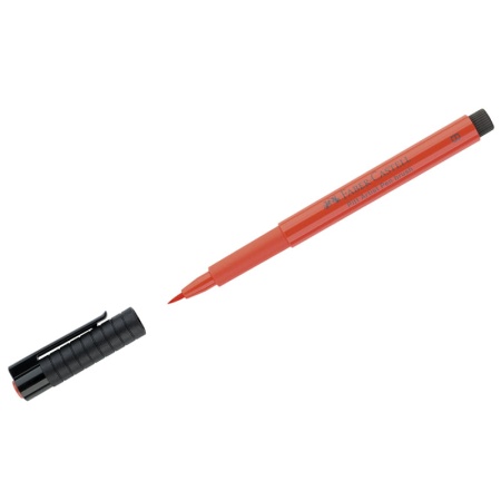 ����������� ����� Faber Castell PITT ARTIST PEN BRUSH, scarlet red
