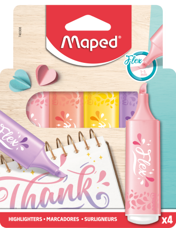 ����� ����������������� Maped  FLUO PEP'S CLASSIC �������, 4 ��,