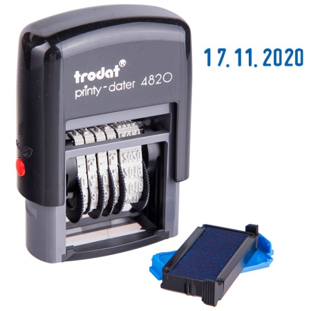 ����� ��������� Trodat 4820 Bank, 22*4�� �������, 1���., 4��